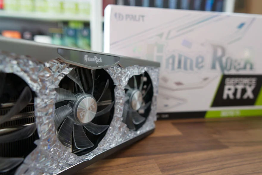 超可爱の Palit GameRock RTX3070ti 8GB グラフィックボード 家電