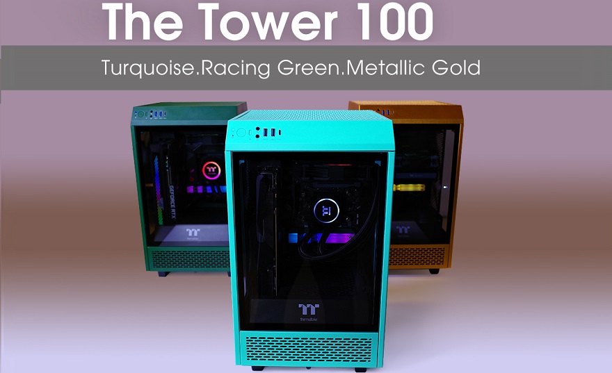 The Tower 100 Turquoise.Racing Green.Metallic Gold