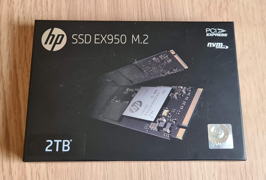 HP EX950 NMVe M.2 2TB SSD Review