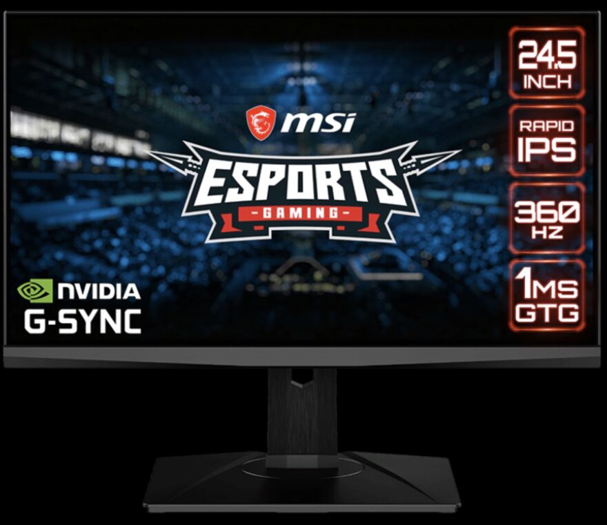 MSI Oculux NXG253R eSports Gaming Monitor Review