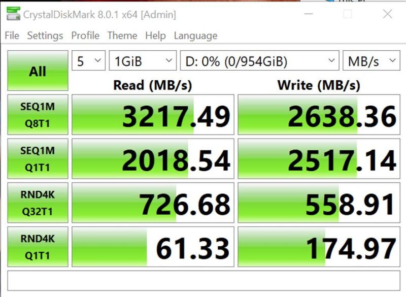 MSI SPATIUM M461 PCIe 4.0 NVMe M.2 2TB 内蔵SSD S78-440Q550-P83