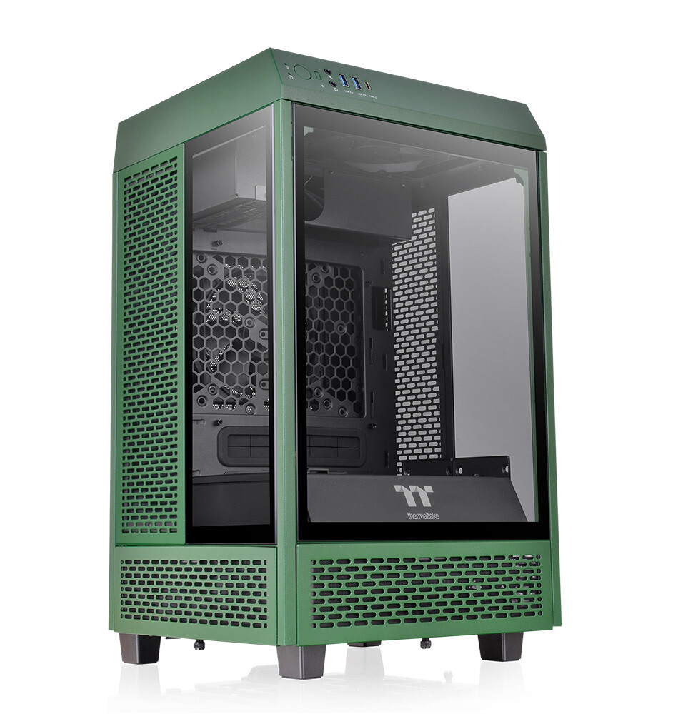 Thermaltake The Tower 100 Mini Goes Turquoise & Racing Green | eTeknix