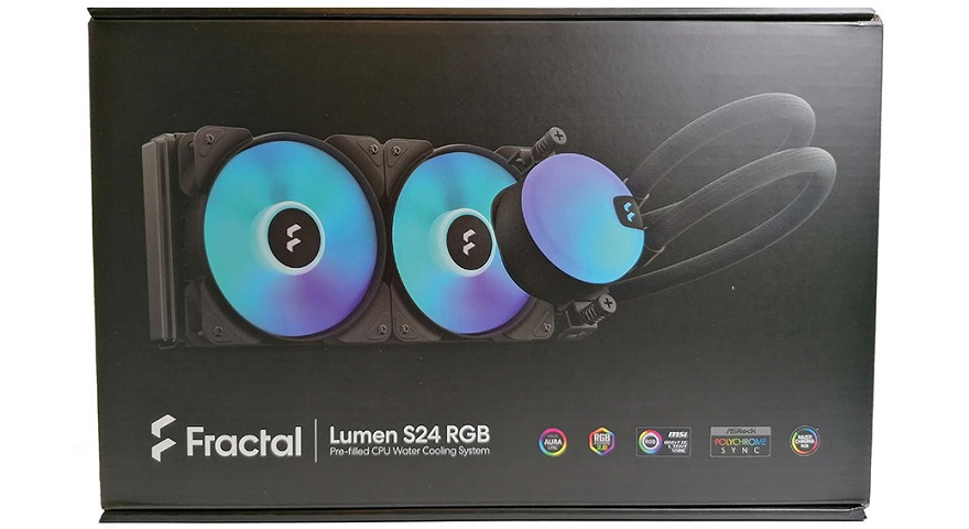 Fractal Lumen S24 RGB AIO Liquid Cooler Review | eTeknix