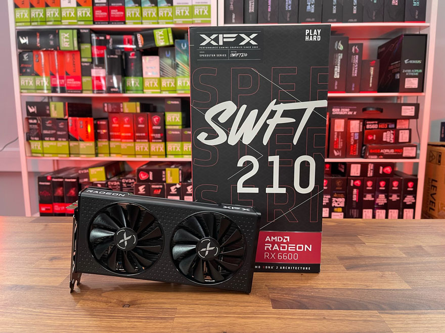 【しましたが】 RX 6600 XFX SWFT るのでコス