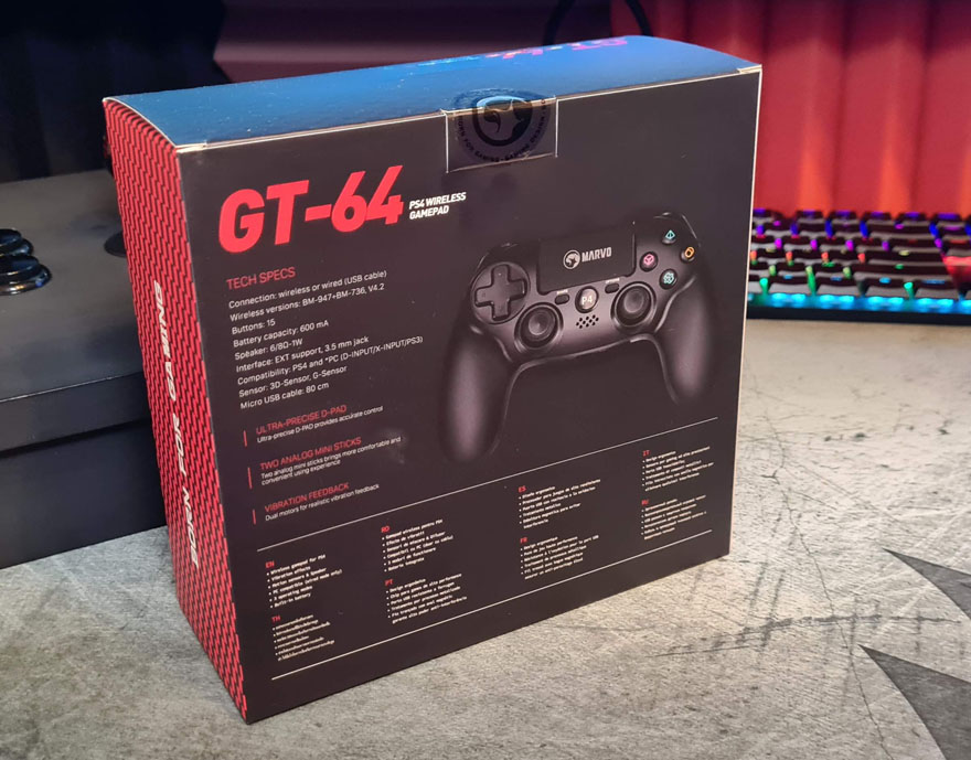Marvo GT 64 Wireless Gaming Controller Review 4