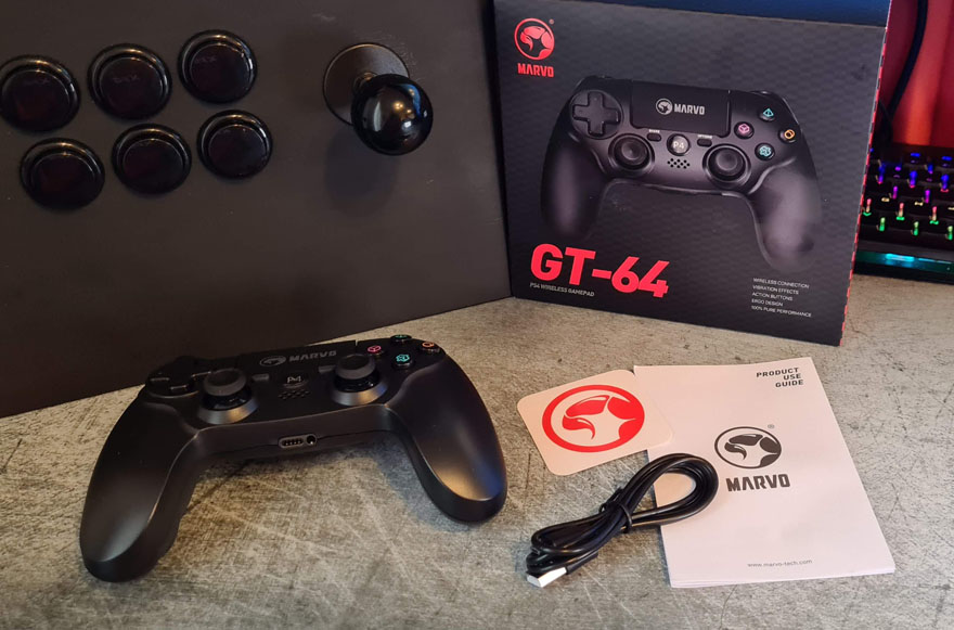 Marvo GT 64 Wireless Gaming Controller Review 7