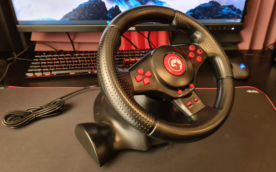 Marvo GT-903 Multi-Format Steering Wheel Review | eTeknix