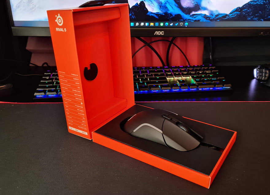SteelSeries Rival 5 Gaming Mouse Review 3