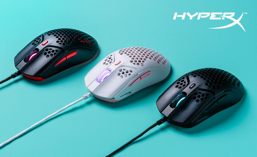 HyperX Adds New Colorways to Pulsefire Haste Gaming Mouse Lineup