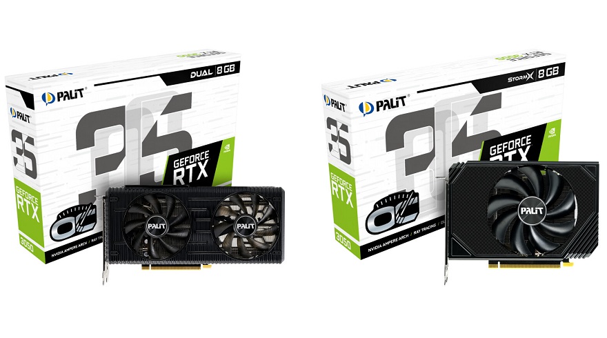 Palit GeForce RTX 3050 StormX 8GB