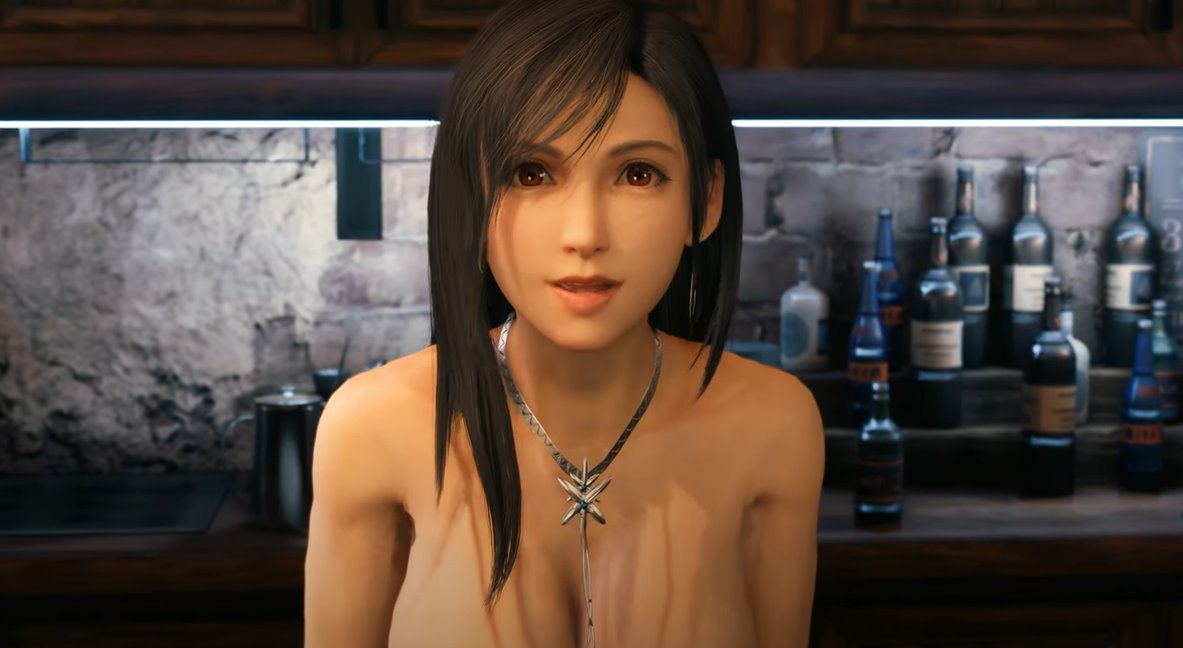 First Nude Mod released for Final Fantasy 7 Remake Intergrade