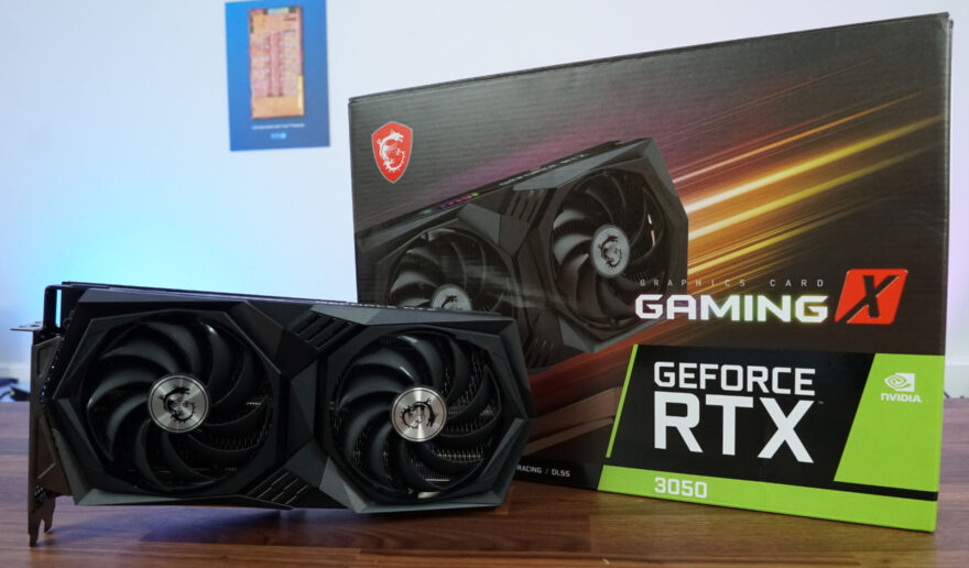 MSI RTX 3050 Gaming X 8G Review