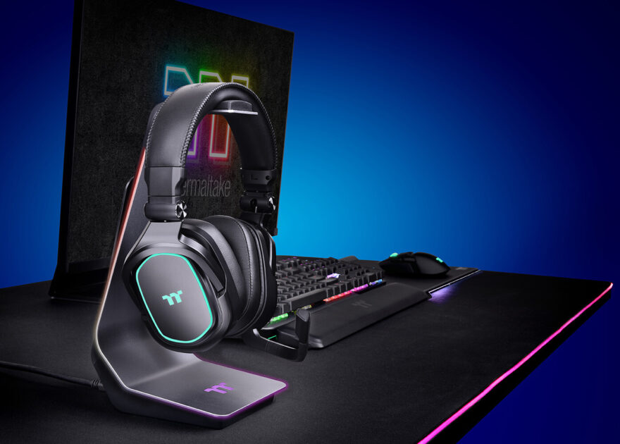 Thermaltake Announces ARGENT H5 RGB Wireless Gaming Headset