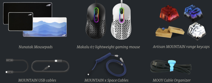 mountain keyboard accessories