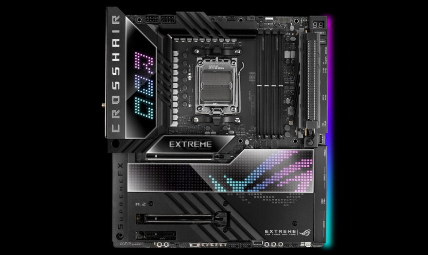 ASUS Unveils The Mighty ROG Crosshair X670E Extreme Motherboard
