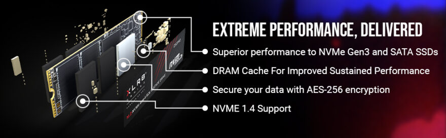 PNY XLR8 CS3140 M.2 NVMe Gen4 SSD Review
