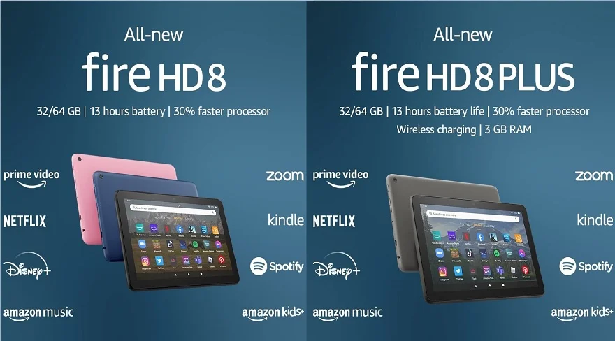 Amazon Unveil its All-New Fire HD 8 Tablets | eTeknix