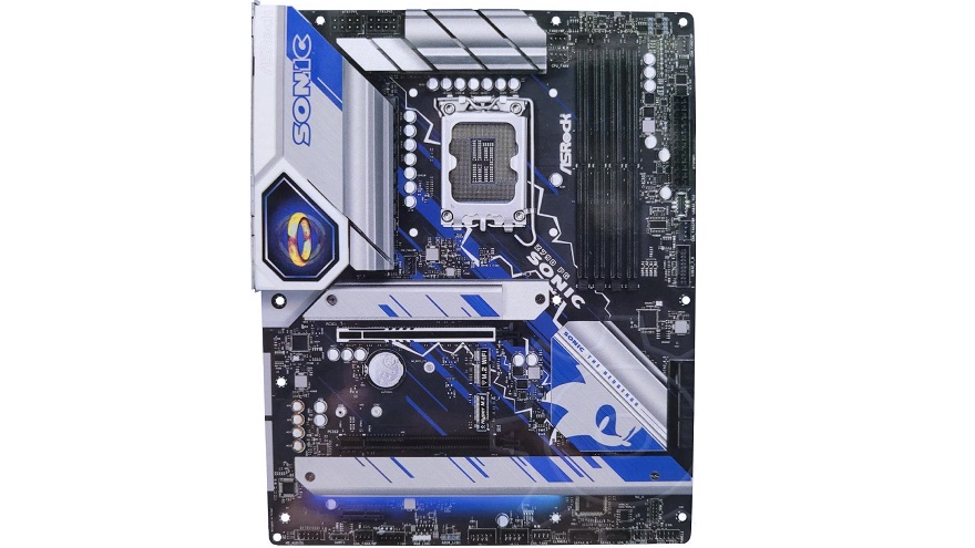 ASRock Sonic the Hedgehog Z790 Motherboard Leaks Online!