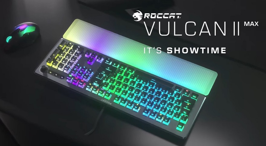 ROCCAT Release its Vulcan II Max Optical-Mechanical Gaming Keyboard |  eTeknix