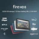 Fire HD 8 Tablet 8 HD display 32 GB Black