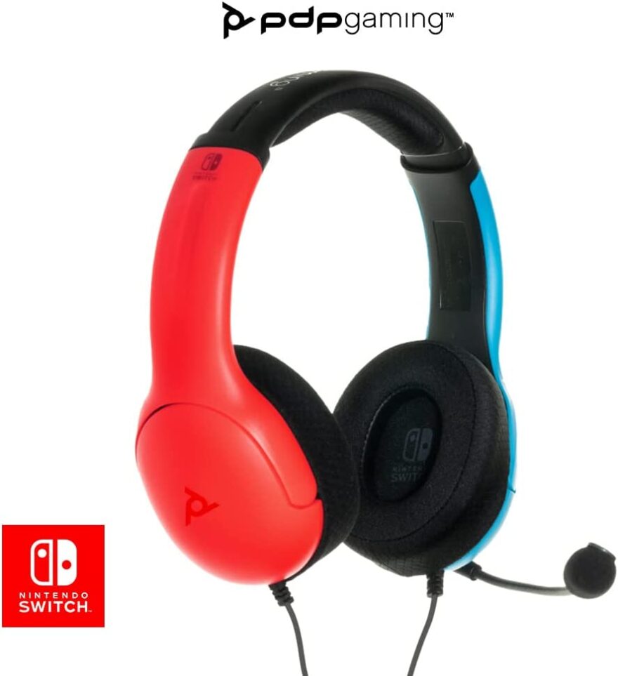 PDP Officially Licensed Nintendo - LVL40 Stereo Wired Headset - Black  (Switch) : : Video Games