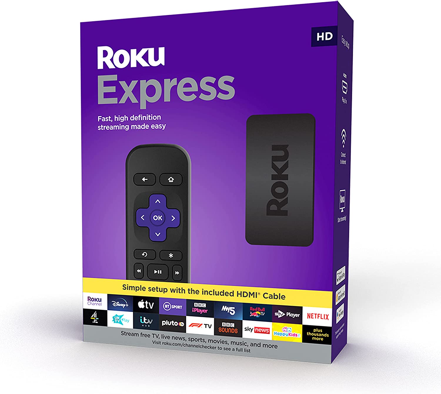 Roku Express, HD Streaming Media Device