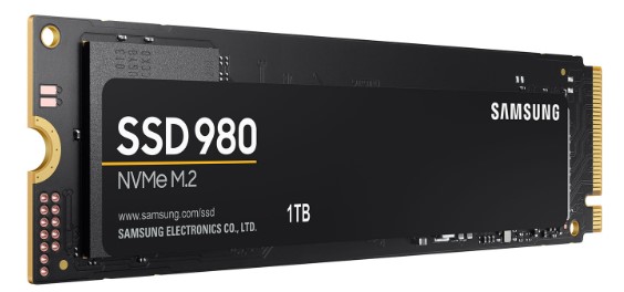 Samsung 980 1TB NVMe M.2 Internal SSD