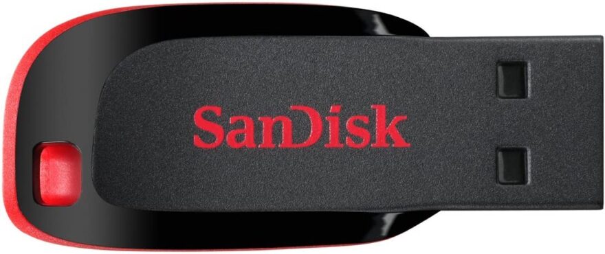 SanDisk 32 GB Cruzer Blade USB 2.0 Flash Drive Black