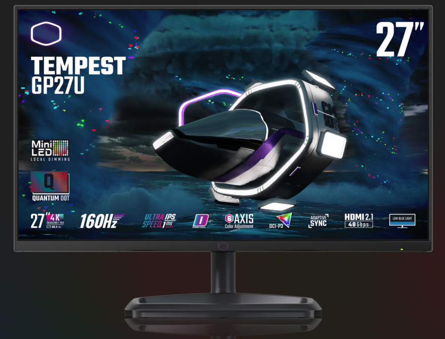 Cooler Master Tempest GP27U MiniLED Quantum Dot Gaming Monitor Review
