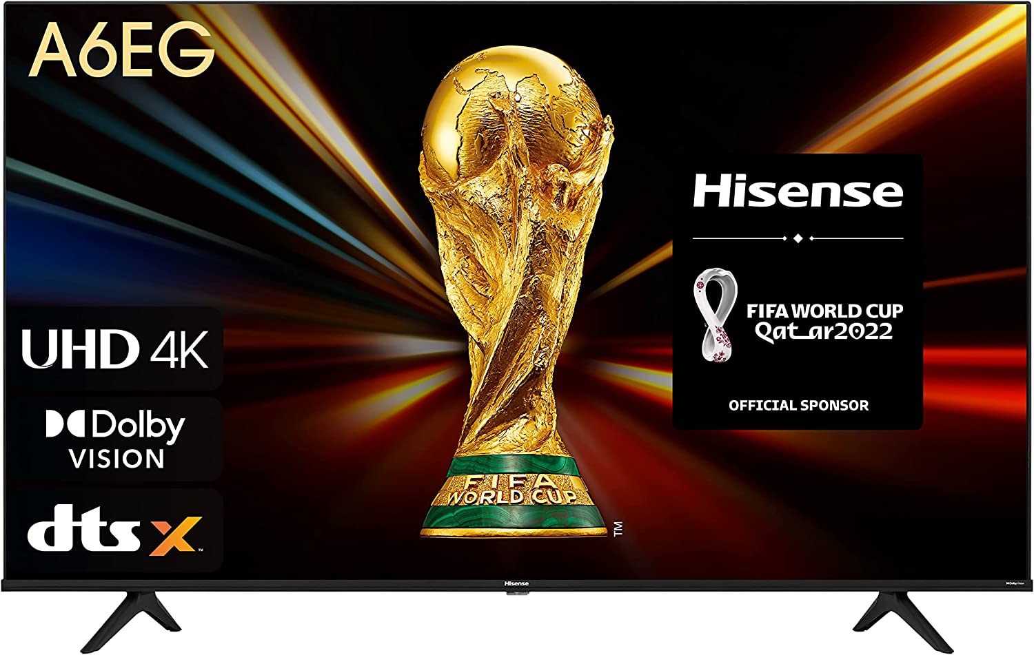 Hisense 55A6EGTUK (55 Inch) 4K UHD Smart TV. Amazon Exclusive 