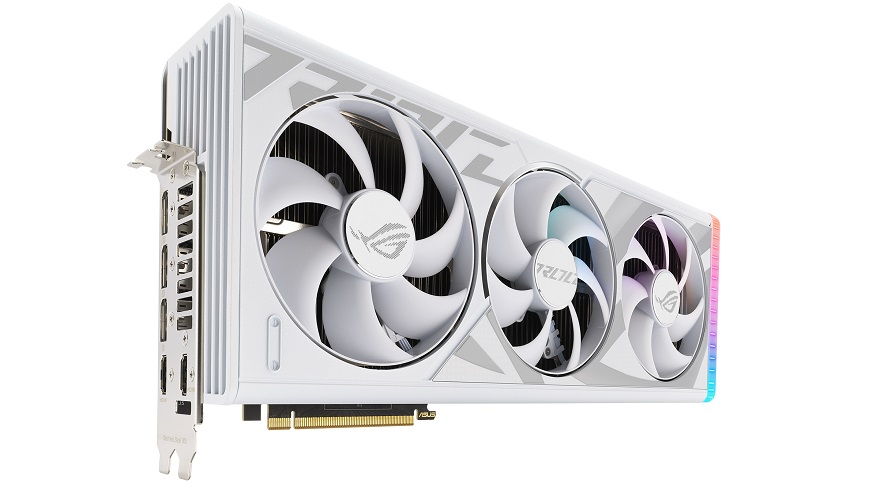 ASUS goes all white for ROG Strix RTX 4080/4090