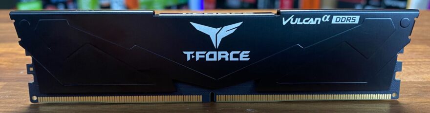 T Force VULCAN α DDR5 6000MHz 32GB 16GBx2 Logo