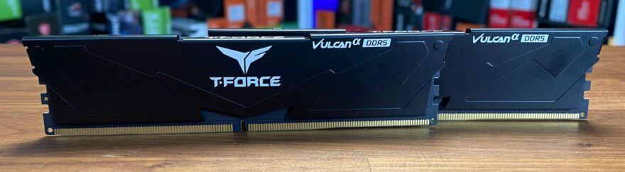 T Force VULCAN α DDR5 6000MHz 32GB 16GBx2 Side by Side