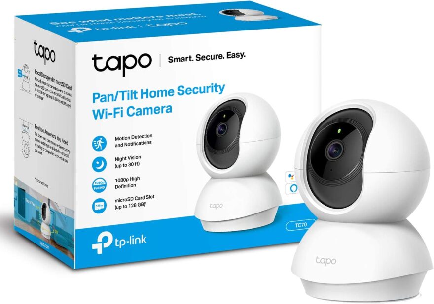 TP Link Tapo Pan Tilt Smart Security Camera