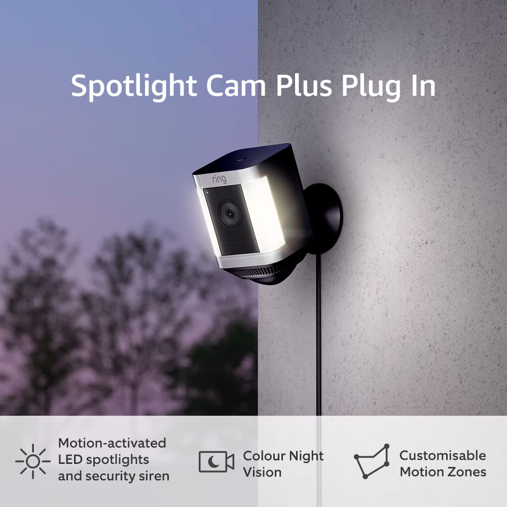 Ring Spotlight Cam Plus Plug-In by Amazon | eTeknix