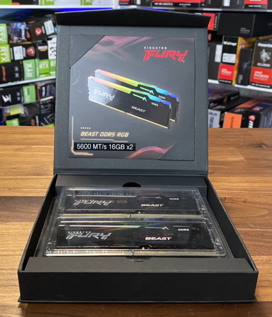 Kingston Fury Beast DDR5 RGB 32GB Box Inside