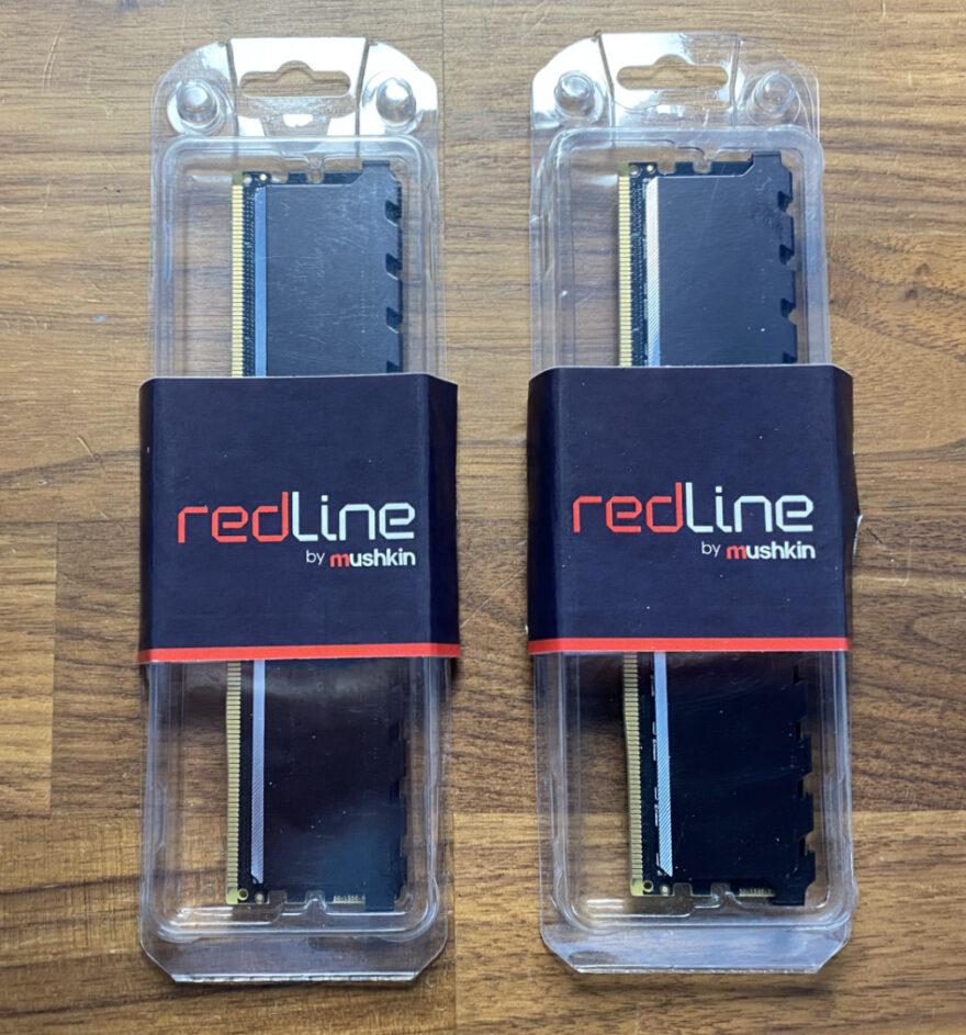 Mushkin Redline Single 32gb Packaging
