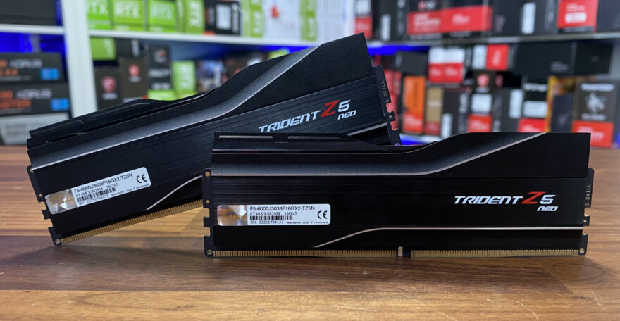 G.Skill Trident Z5 NEO DDR5 32GB (16GBx2) 6000 MHz Review | eTeknix