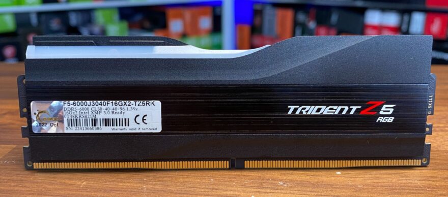 Trident Z5 RGB DDR5 6000 Back