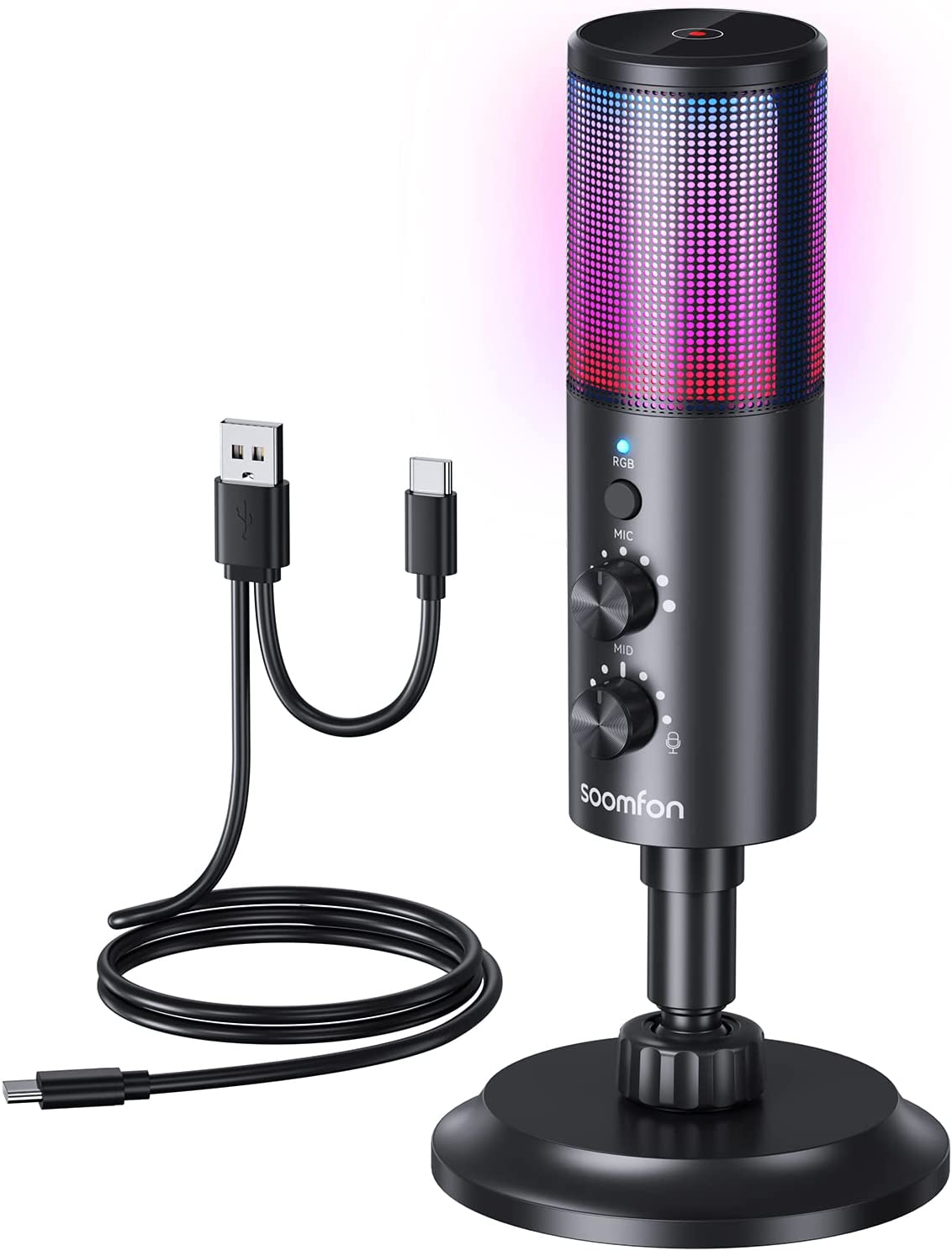 SOOMFON Gaming USB Microphone | eTeknix