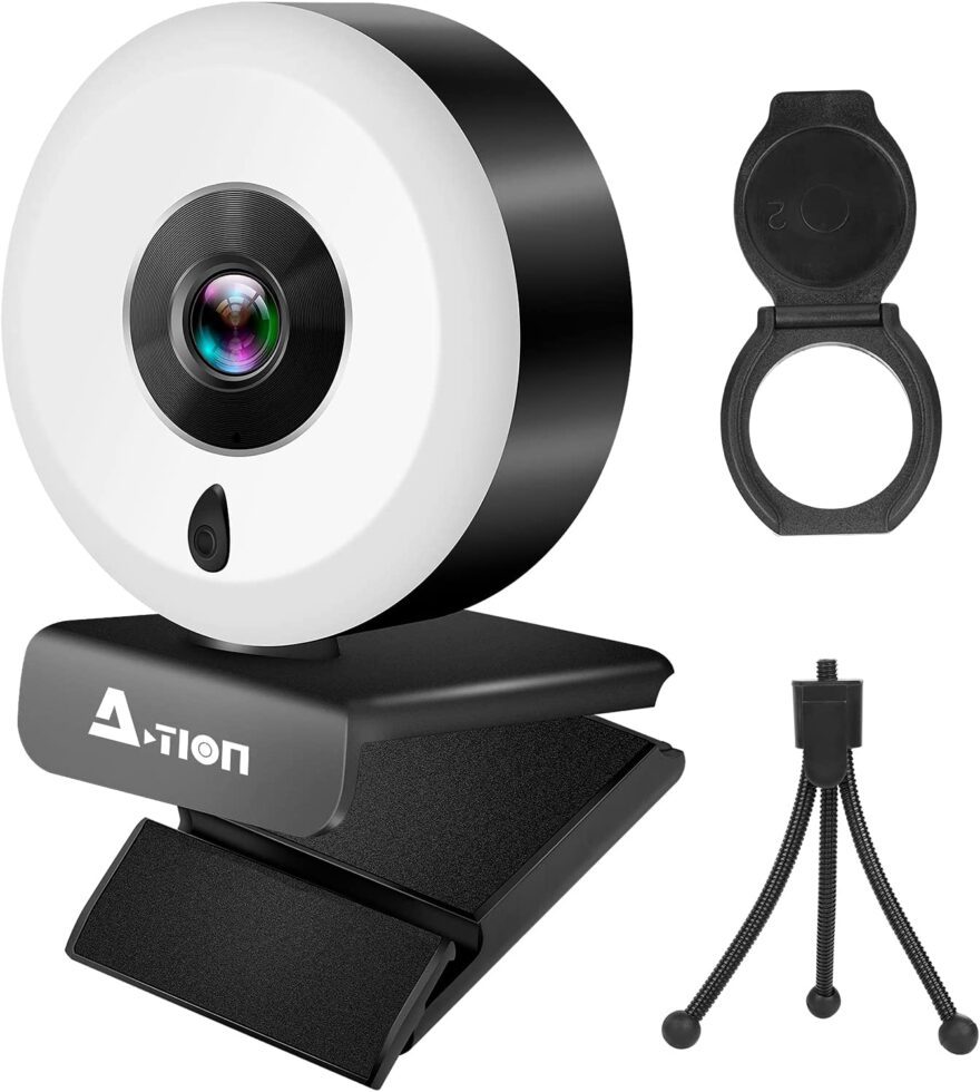 A-TION Webcam 1080P with Ring Light | eTeknix