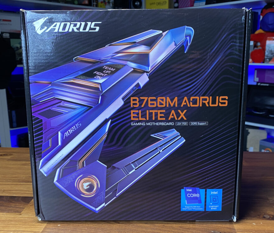 B760M Aorus Elite AX Box