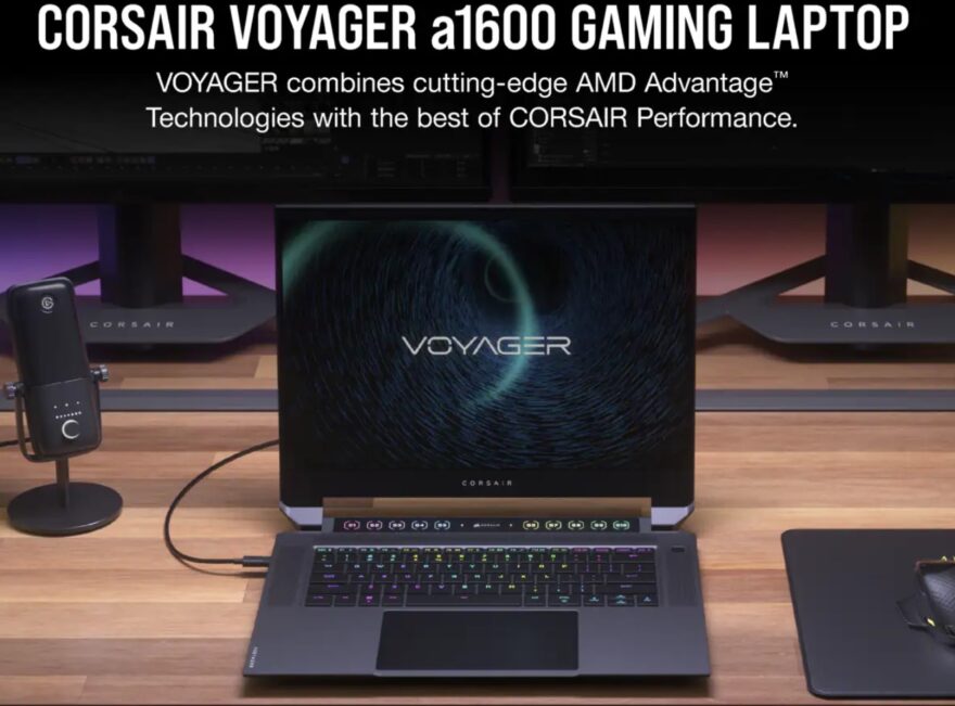 CORSAIR VOYAGER a1600 Gaming Laptop AMD Advantage Edition