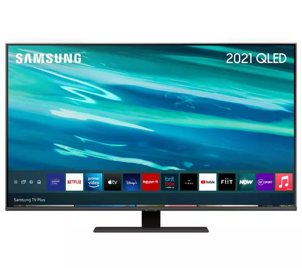 SAMSUNG QE50Q80AATXXU 50 Smart 4K Ultra HD HDR QLED TV with Bixby Alexa Google Assistant