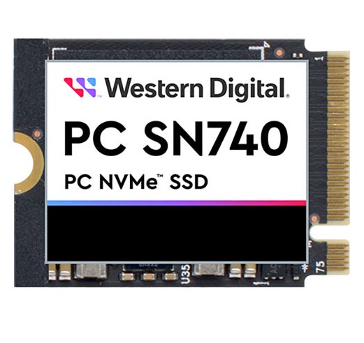 WD PC SN740 1TB M.2 2230 PCIe NVMe SSD/Solid State Drive (Steam 