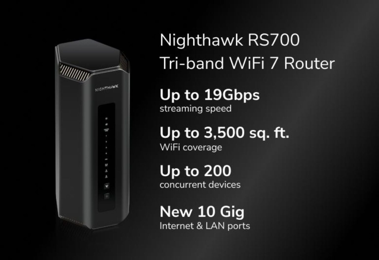 NETGEAR Reveals its First WiFi 7 Router, The Nighthawk RS700 eTeknix