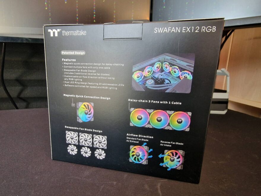 thermaltake swafan ex 12 rgb magnetic connection fans 02