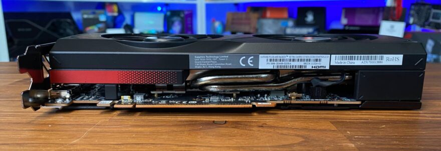 AMD Radeon RX 7600 Side