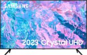 Samsung 55 Inch CU7100 UHD HDR Smart TV 2023
