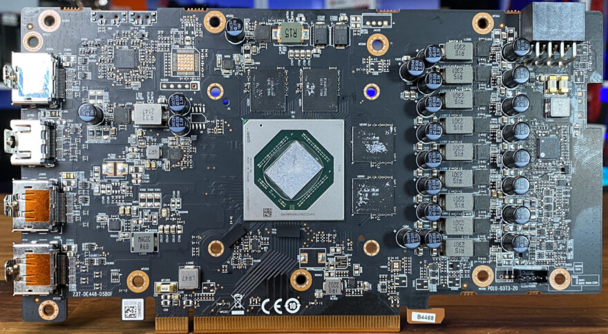 Sapphire Pulse 7600 Tear Down Main GPU
